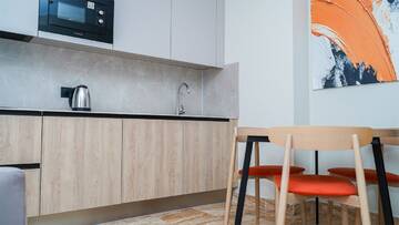 Фото номера Апартаменты Комфорт с кухней 1-комнатные (Apartment Comfort one-room) Гостиница Бархатные Сезоны Екатерининский Квартал г. Адлер 7