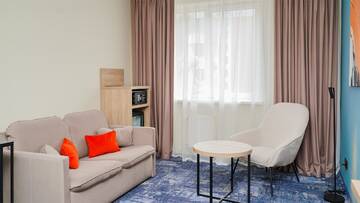 Фото номера Апартаменты Комфорт с кухней 2-комнатные (Apartment Comfort two-room) Гостиница Бархатные Сезоны Екатерининский Квартал г. Адлер 7
