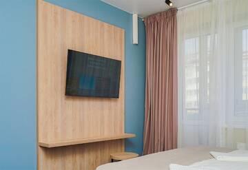 Фото номера Апартаменты Комфорт с кухней 2-комнатные (Apartment Comfort two-room) Гостиница Бархатные Сезоны Екатерининский Квартал г. Адлер 4