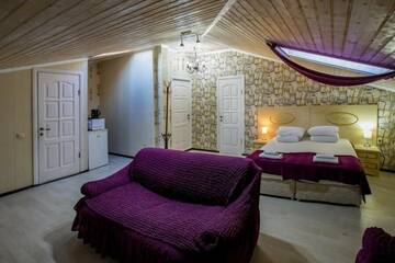 Фото номера Двухкомнатные аппртаменты с кухонным блоком Гостевой дом Galla Hotel г. Адлер 2