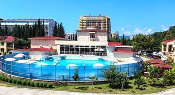 Фото номера Апартаменты с видом на бассейн Апартаменты Apartment in Orhideya Park г. Адлер 13