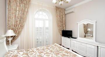 Фото номера Стандартный двухместный номер с 1 кроватью Апартаменты Black Sea Apartment г. Адлер 2