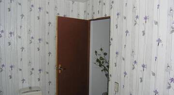 Фото номера Двухместный номер с 2 отдельными кроватями и общей ванной комнатой Гостиница Фиалка г. Адлер 3