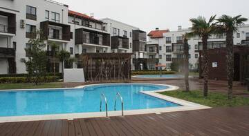 Фото номера Апартаменты с балконом Гостиница with Terrace on Triumfalnaia г. Адлер 4