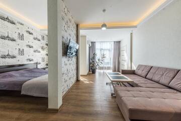 Фото номера Апартаменты с видом на море Гостевой дом Funduke Apartments г. Адлер 3