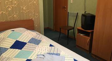 Фото номера Улучшенный двухместный номер с 1 кроватью или 2 отдельными кроватями Гостиница Пижама г. Адлер 7