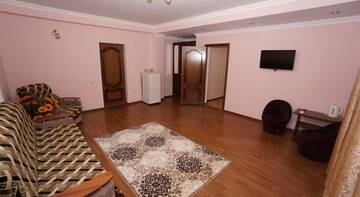 Фото номера Семейный люкс с балконом Гостиница Guest house Na Figurnoy 51 г. Адлер 4