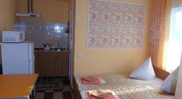 Фото номера Двухместный номер с 2 отдельными кроватями Гостиница Guest House Omichka г. Адлер 6