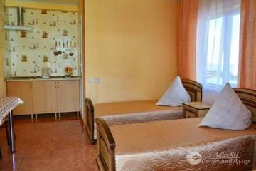 Фото номера Двухместный номер с 2 отдельными кроватями Гостиница Guest House Omichka г. Адлер 7