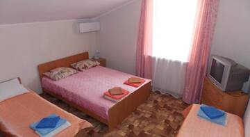 Фото номера Четырехместный номер Гостиница Guest House Omichka г. Адлер 3