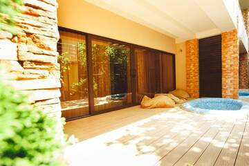 Фото номера Двухуровневые апартаменты Гостиница Bliss House Hotel г. Адлер 3