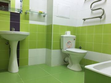 Фото номера Стандартный двухместный номер с 1 кроватью или 2 отдельными кроватями Гостиница Гостевой дом на Войтенко г. Адлер 6